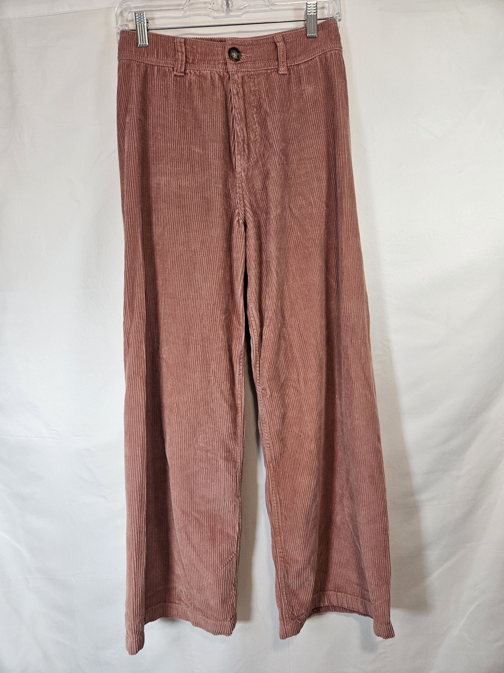 Rip Curl Women's Wide-Leg Corduroy Pants — Dusty Rose Pink